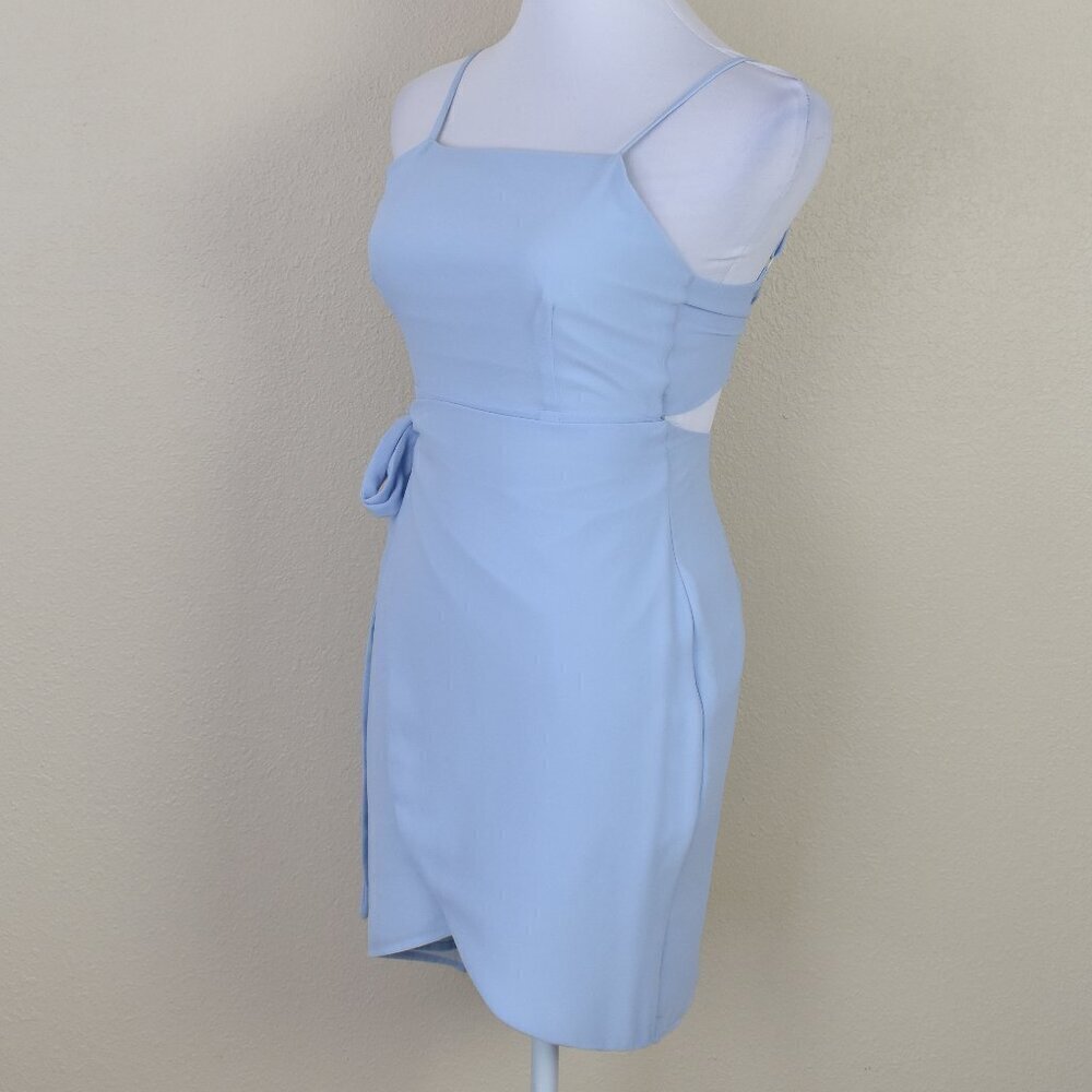 Superdown Morgan Layered Mini Wrap Dress XS - Picture 2 of 7